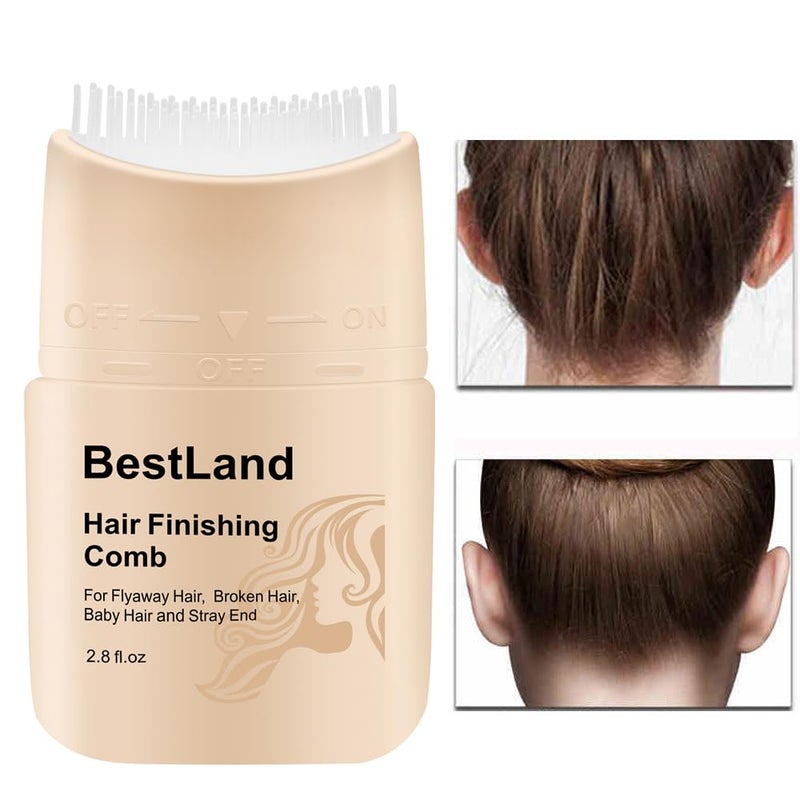 Bestland Hair Finishing Stick, Upgraded Hair Tamer Stick with Built-In Comb for Effortless Styling Refreshing Not Greasy Feel Shaping Gel Cream Hair Wax Stick Fixing Bangs Cream (2.8 Ounce (Pack of 1)) - Image 2