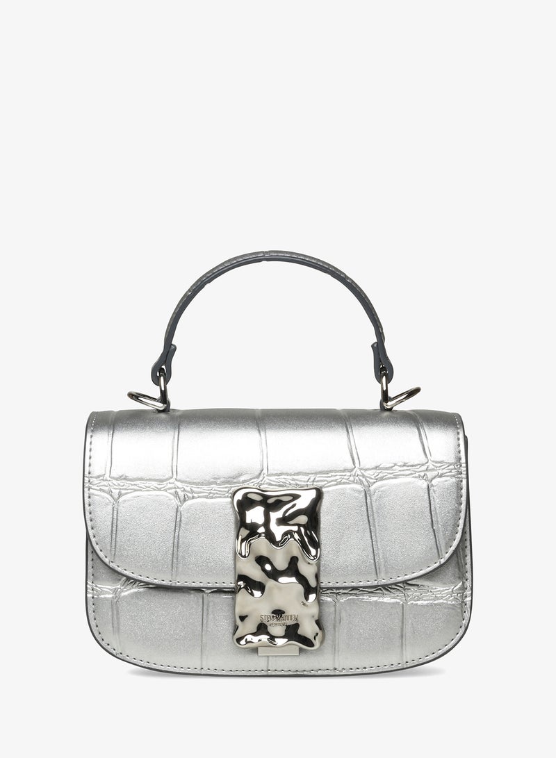 STEVE MADDEN BINQUE-C Textured Top Handle Bag - Image 1