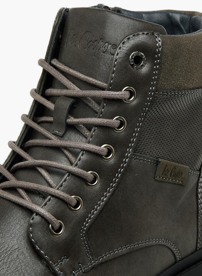 Lee Cooper Men Lace-Up Ankle Boots - Image 5