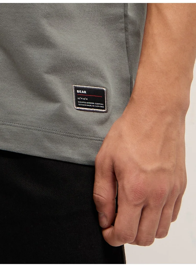 THE BEAR HOUSE Men’s Short Sleeve T-Shirt | Casual, Comfortable & Stylish Everyday Wear | Perfect for Work, Travel, or Relaxed Outfits | Versatile All-Season Essential for Any Occasion