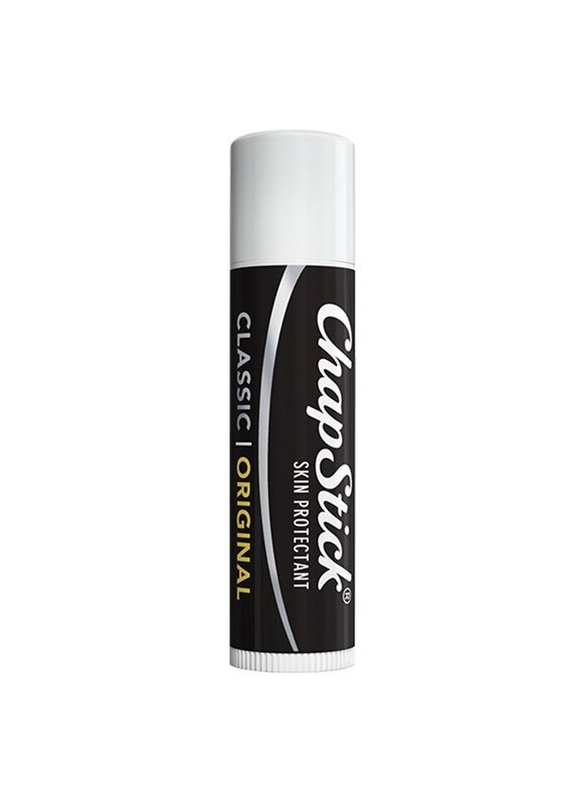 chapstick Classic (1 Box of 12 Sticks, 12 Total Sticks, Original Flavor) Skin Protectant Flavored Lip Balm Tube, 0.15 Ounce Each, 12 Count (Pack of 1)  - Image 2