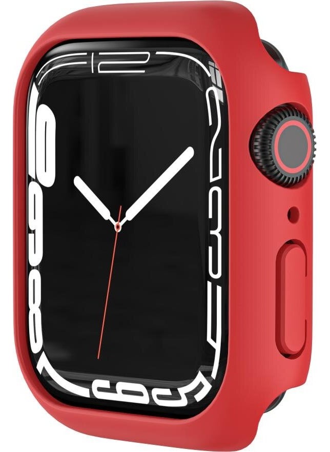 Techmaster Apple Watch 7 Series 41MM Rubber Hard Plastic Matte Case Cover 