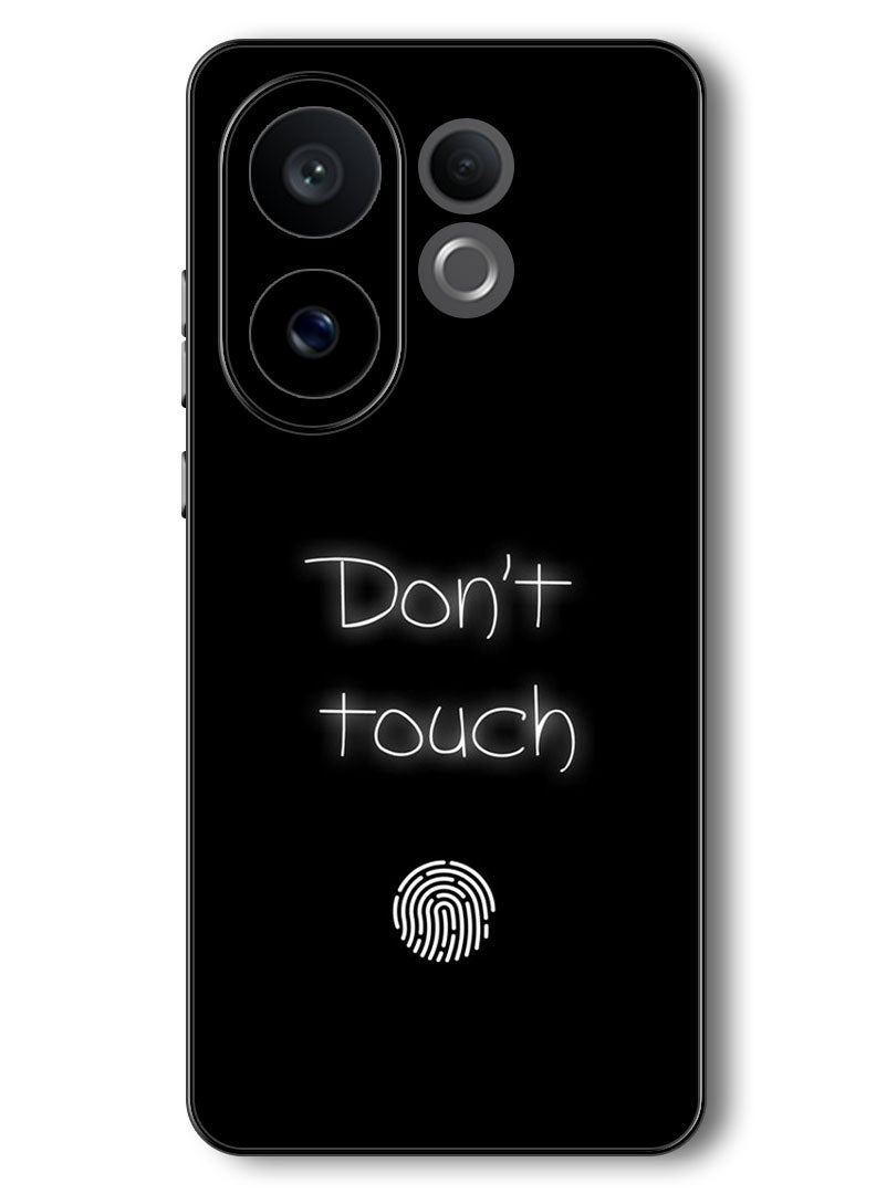 Theodor Case Compatible with Vivo V60 6.77 Inch Protection Shockproof Bumper Cover Dont touch (2) - Image 1