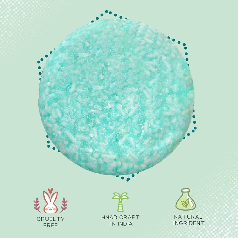 Aaranyam Anti Dandruff Shampoo bar for MenWomen with goodness of Rosemarry  Tea tree essential oils Plastic bottle free packing  100g each Value pack  pack of 3 - Image 4