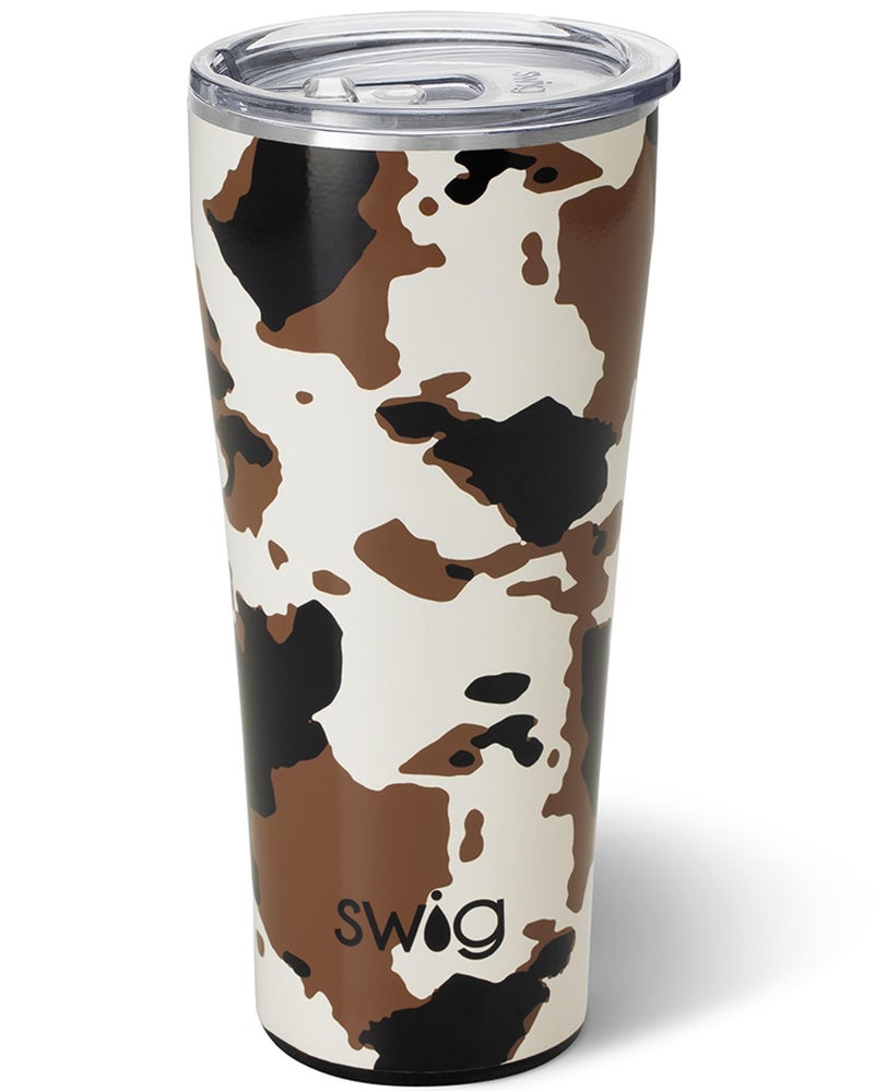 Swig Life 32oz Insulated Tumbler Travel Coffee Tumbler with Lid Cup Holder Friendly Travel Coffee Mug Stainless Steel with Lid Hayride
