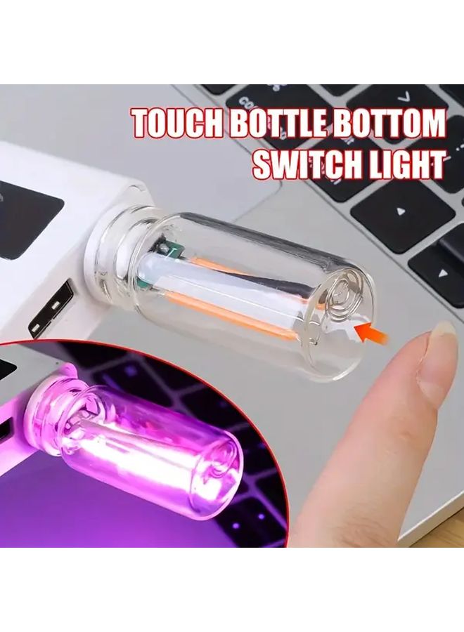 Purple USB Ambient Lights 2 Pieces Multi Color LED Lighting For Bedroom Party - Image 5