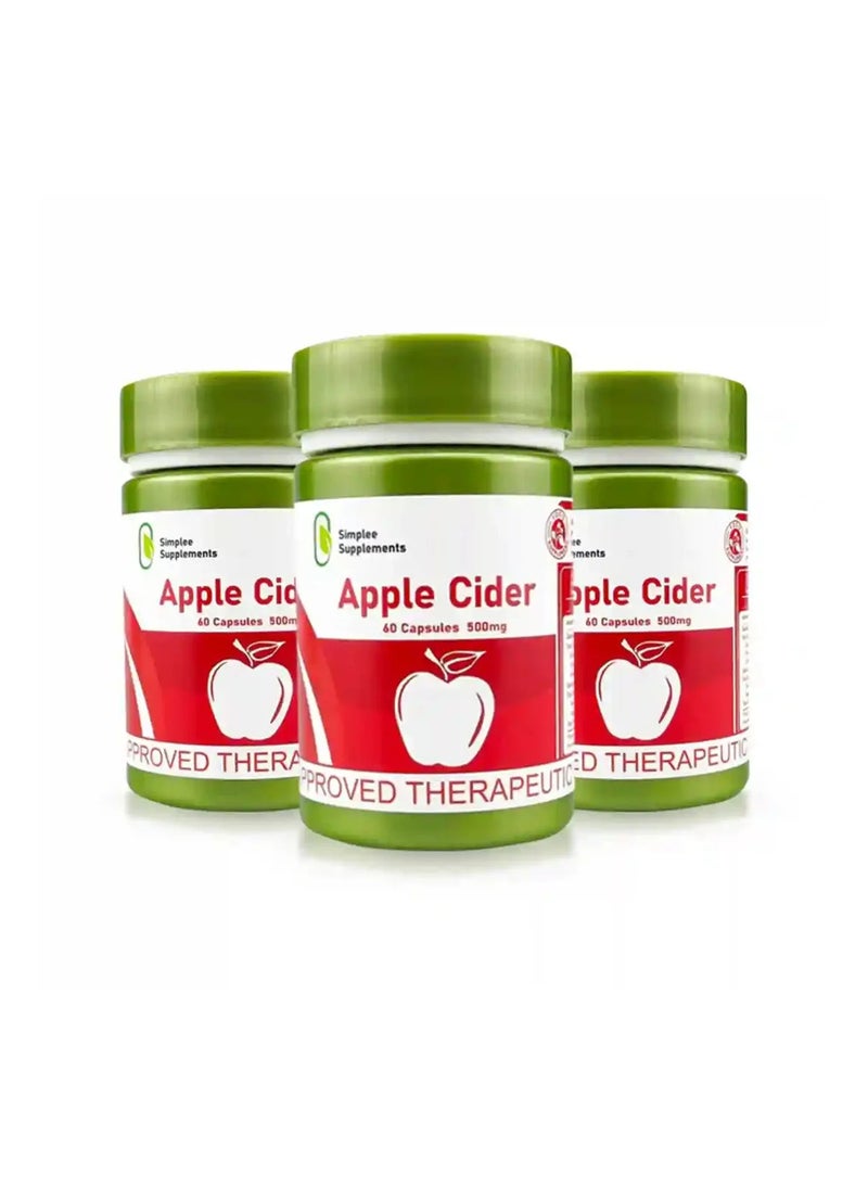 Simplee Supplement Apple Cider – 3 Bottles