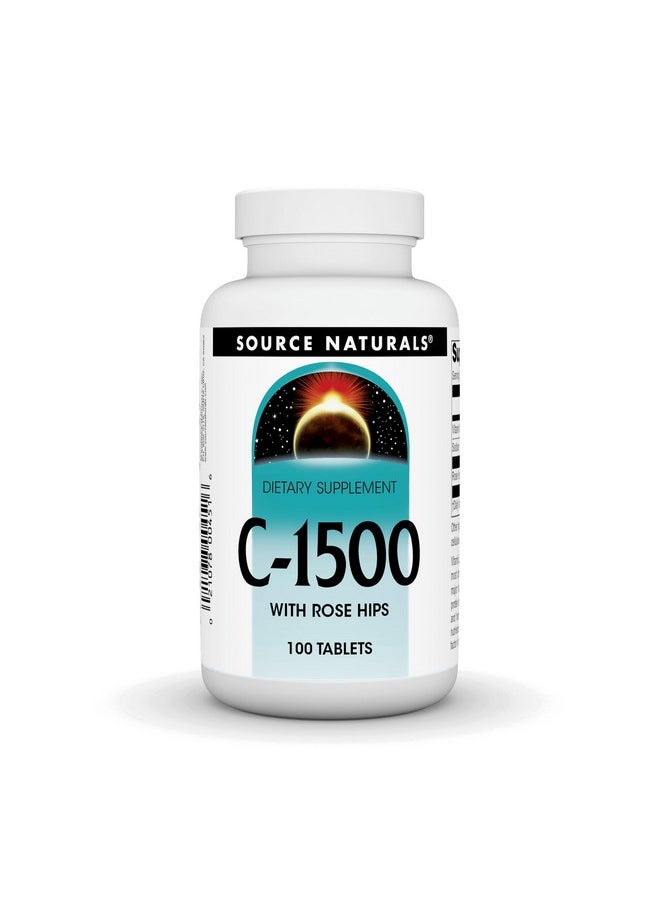 Source Naturals C-1500, With Rose Hips 1500 mg For Immune System Support - 100 Tablets - pzsku/ZEB7D3647272547BBA535Z/45/_/1739882443/846aebf3-31f2-4140-8599-9c9c0c5ff8d7