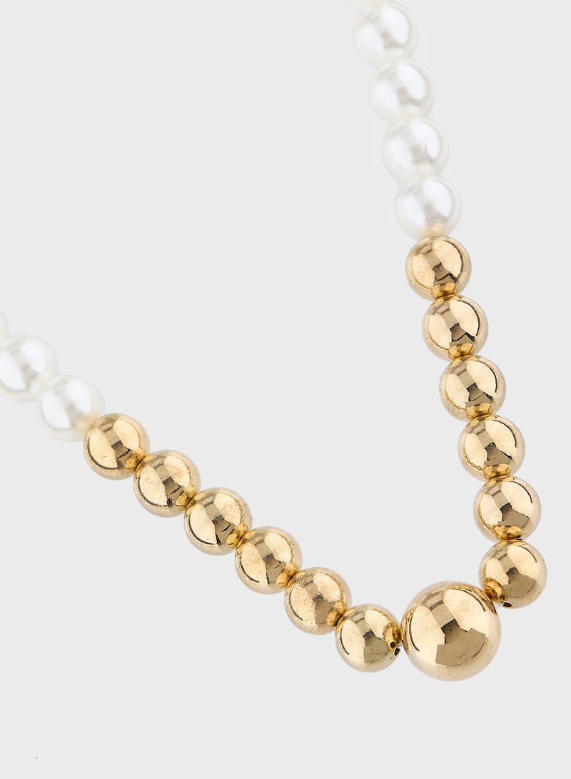 ELLA Pearl Necklace  - Image 2