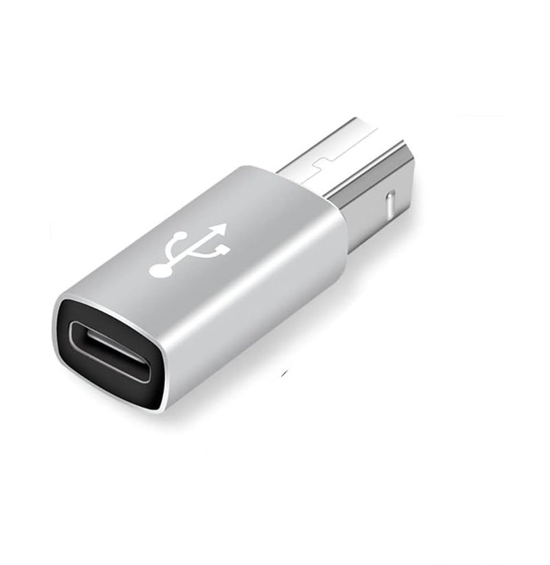 ETZIN USB C Female to Midi Type C to USB B Connector Adapter for Printer, MIDI E-Piano Synthesizer and More Type C Devices/Laptop-EPL-1078TC. - Image 1