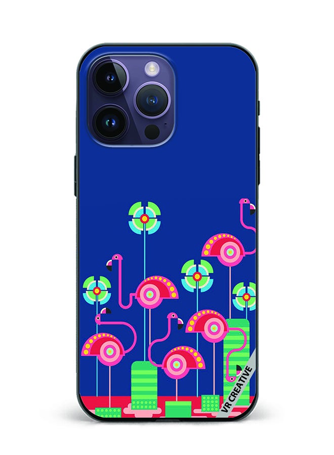 VR CREATIVE Protective Case Cover For Apple iPhone 16 Pro Max Duck Illustrate Design Multicolour