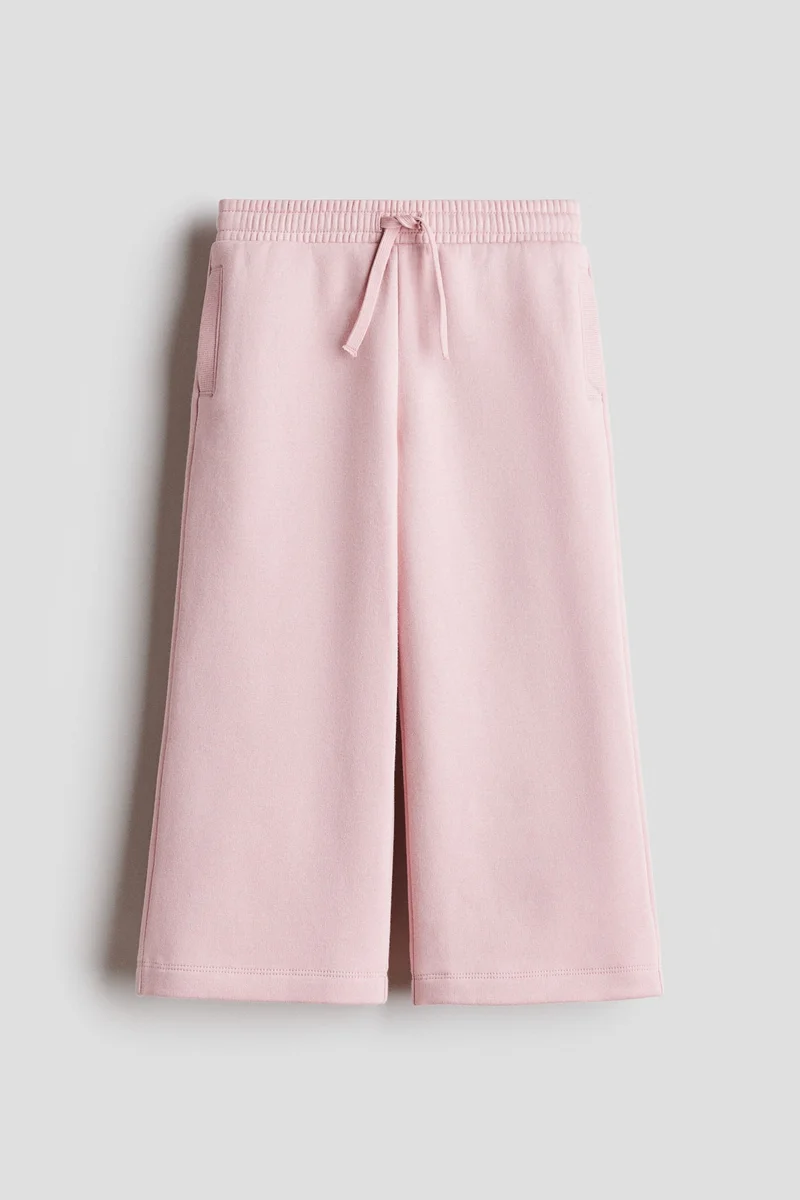 H&M Wide brushed-inside joggers