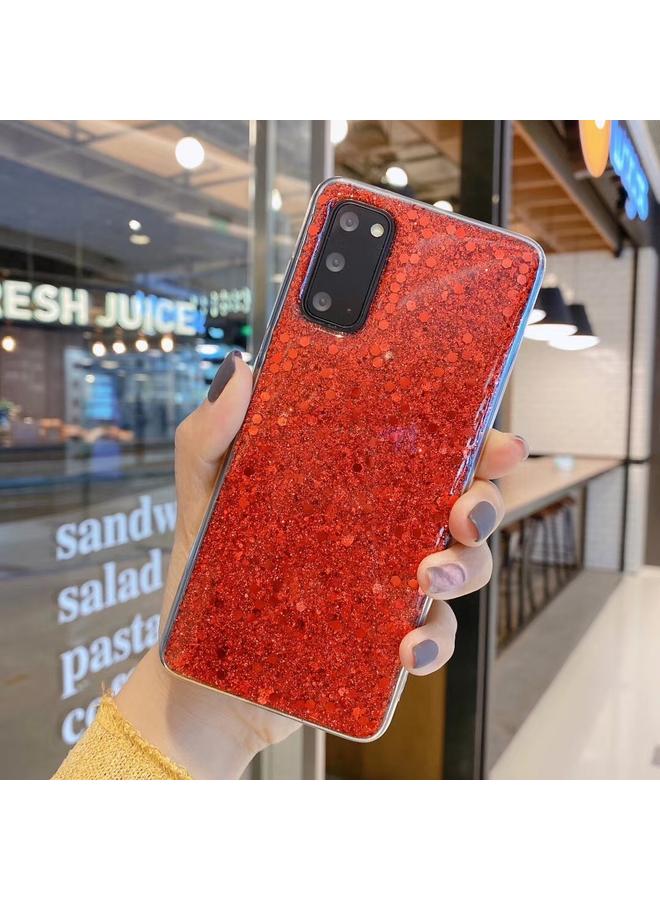 S-TOP Case For Samsung Galaxy A71 4G Glitter Sequins Epoxy TPU Phone Case - Image 1