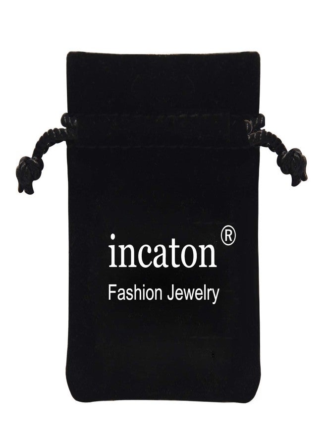 Incaton 14g Industrial Barbell Surgical Steel Cartilage Earrings CZ Industrial Earring Crystal Ferido Industrail Piercing 1 1/2"(38mm) Bar Length - Image 4