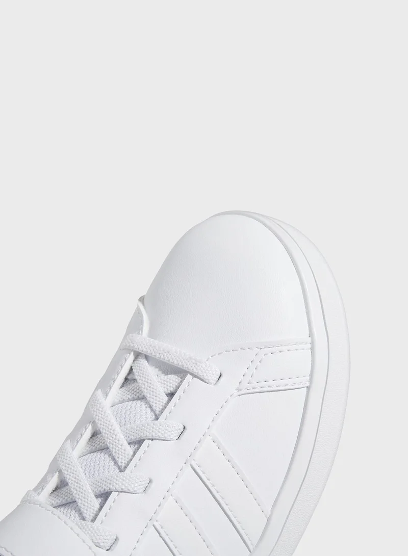 adidas حذاء Grand Court Court Elastic Lace and Top Strap