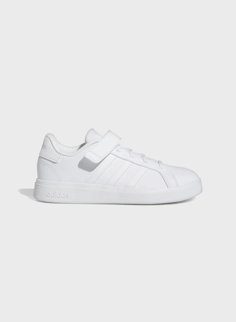 adidas حذاء Grand Court Court Elastic Lace and Top Strap