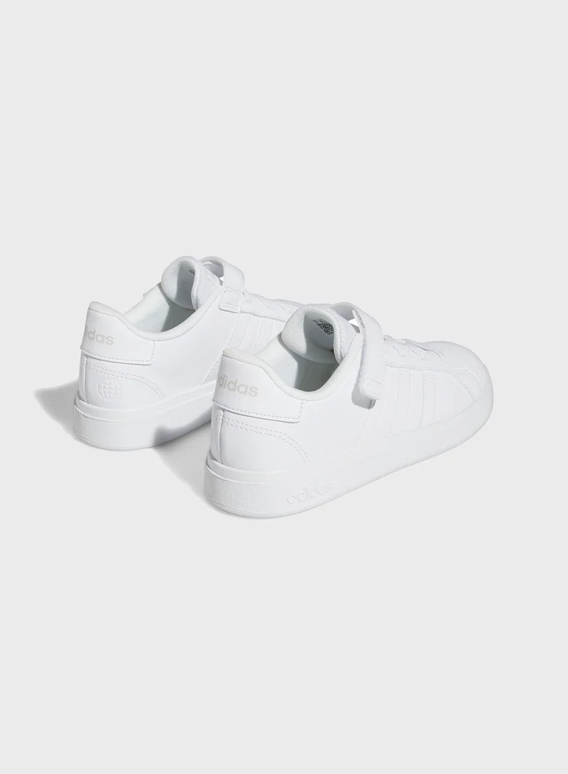 adidas حذاء Grand Court Court Elastic Lace and Top Strap