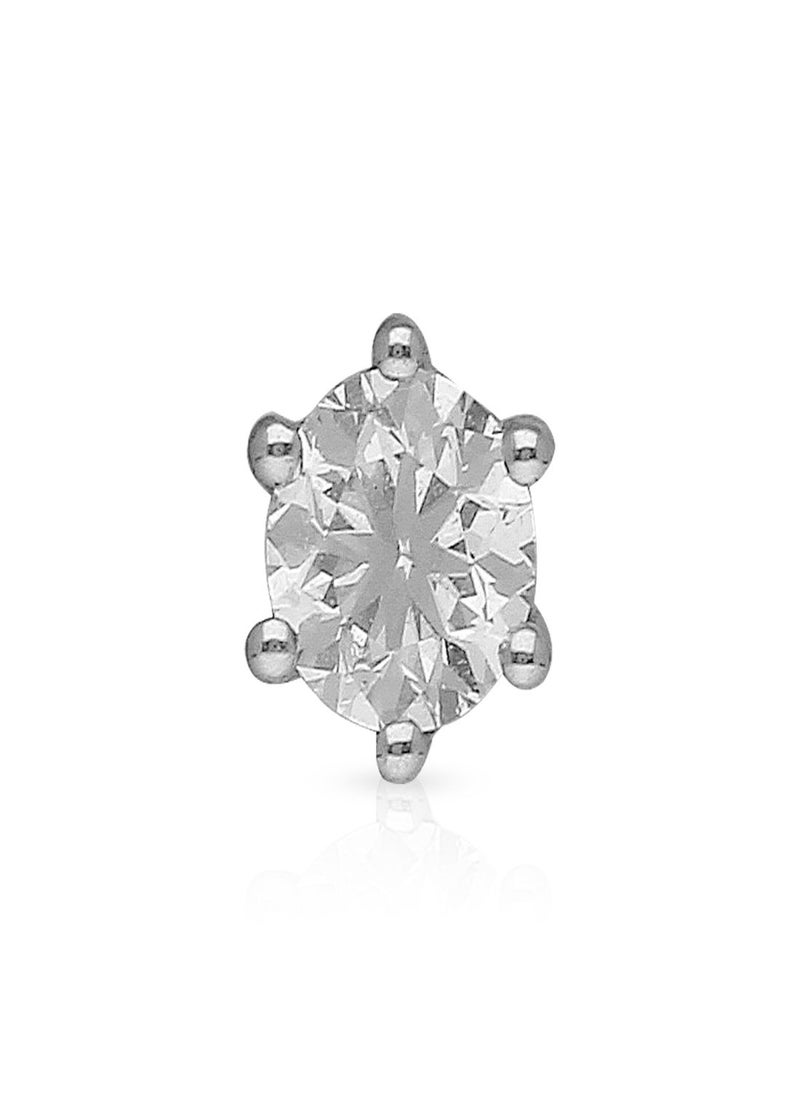 Malabar Gold and Diamonds - دبوس أنف من الألماس الأصفر النقي 18 قيراطًا بدرجة نقاء 750 MSOB5R001NP1YVS-G للنساء - Image 1