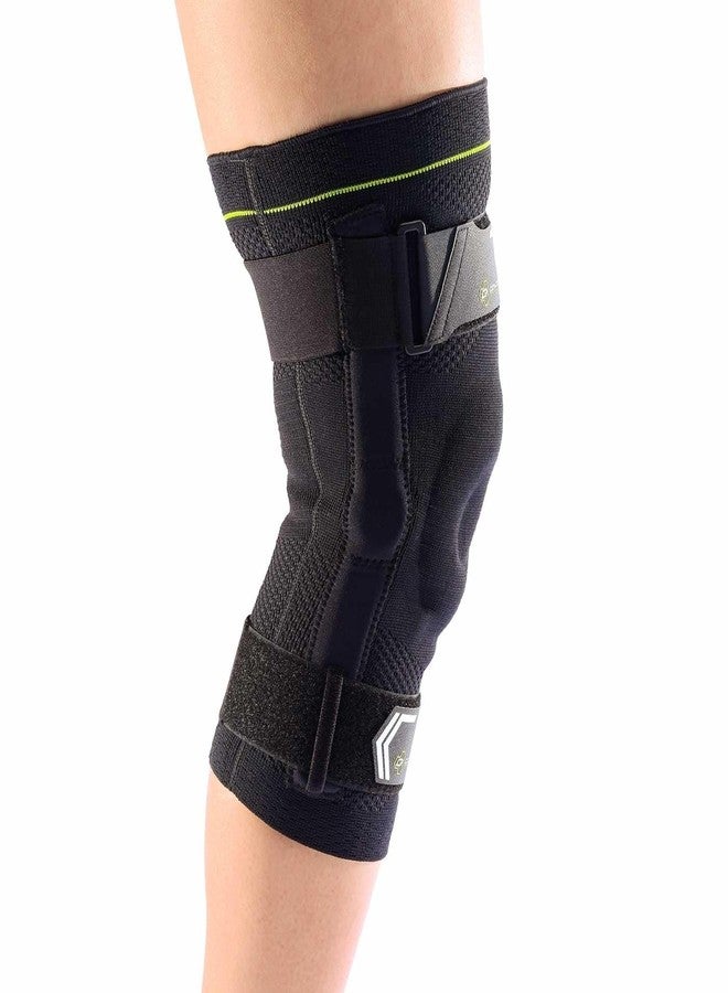 DonJoy Performance Hinged Knit Knee Compression Sleeve for Knee Protection - Patellofemoral Syndrome - Knee Swelling/Inflammation - Knee Sprains and Strains - Sports Knee Injury (Medium) - Image 2