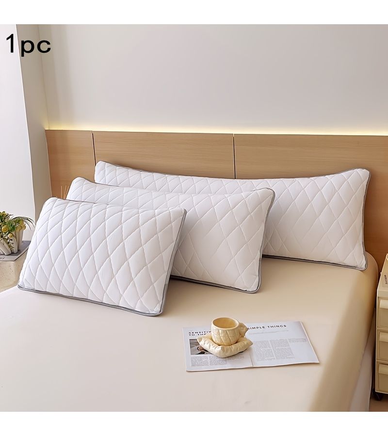 Queen Size Black Body Pillowcase Ultra Soft Luxurious Long Pillowcase Breathable Envelope Closure - Image 4