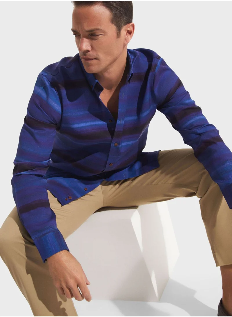 جون Essential Button Down Regular Fit Shirt