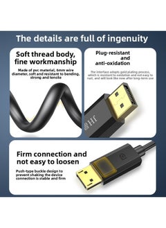 Generic Jinghua Minidp To Dp Cable 4K HD Desktop Computer Monitor 240Hz Laptop Dp HD Cable-Color:DP To DP HD Line-4K-Length:5 M  - Image 5