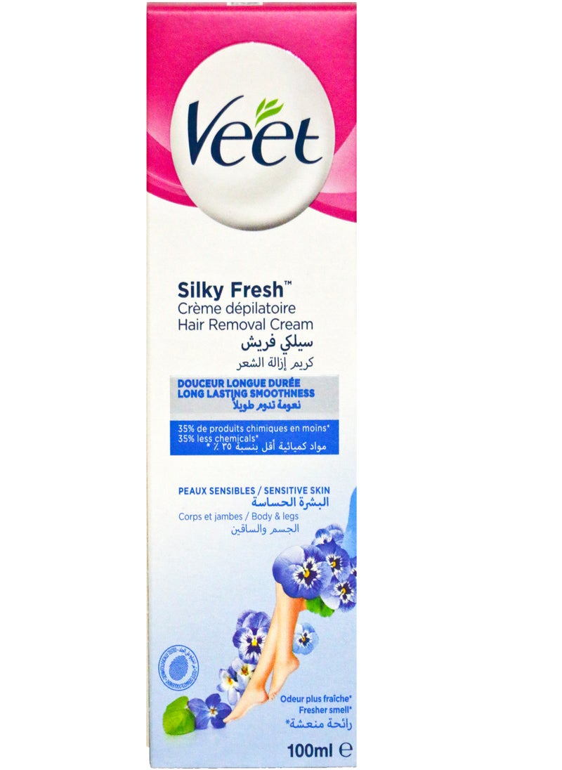 Veet Veet Hair Removal Cream Sensitive Skin 100g  - Image 1