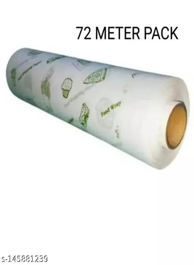 DKD Best Food Wrapping Paper/ROTI WRAP/Butter Paper/Parchment Paper/Kitchen Paper ROLL (72 Meters) - Image 2