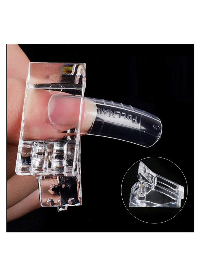 Remy Belle 10 Pieces Nail Tips Clip for Quick Building Poly Gel  - Image 3