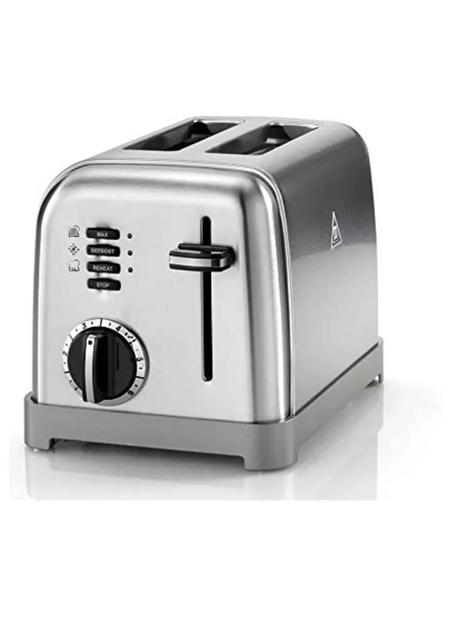 Cuisinart محمصة 2 شريحة فضية - Image 1