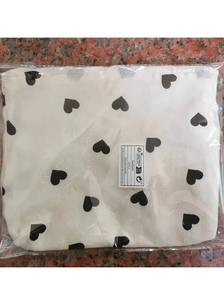 ORiTi 1 قطعة حقيبة ماكياج نمط القلب السفر حقيبة مستحضرات التجميل سستة يشكلون المنظم مقاوم للماء حقيبة أدوات الزينة للنساء الفتيات الهدايا - Image 4