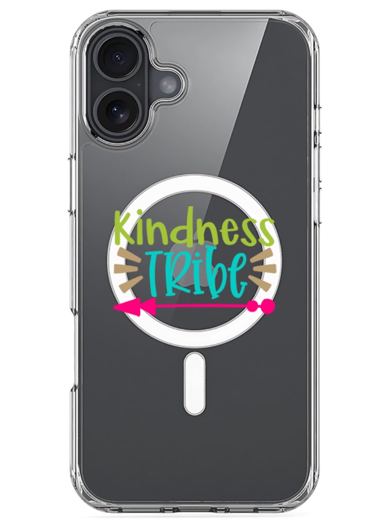 Theodor iPhone 16 Magsafe Magnetic Case Compatible with Wireless Charging, Shockproof Phone Bumper Cover - Kindness Tribe - Image 1