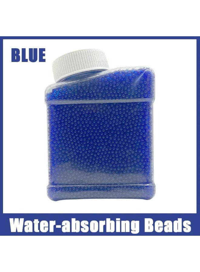 ٥٠٠٠٠ قطعة من خرز الماء الهلامي الأزرق الشفاف - خرز هيدروجيل غير سام ٧-٨ مم للنباتات والزهور والمزهريات والديكور - خرز ماص للماء للاحتفاظ بالرطوبة - حشوات مزهريات تدوم طويلاً - قد يختلف اللون - Image 1