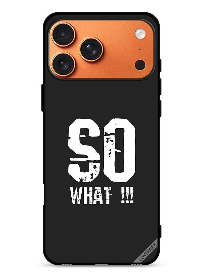 Covernex Apple iPhone 17 Pro Max Protective Case Cover So What - Image 1