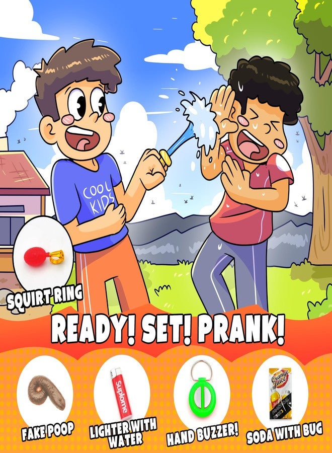 DIMROM Prank Kit for Kids - 25 Gags & Practical Joke Toys - Prank Stuff for April Fools - Ultimate Practical Jokes - Gag Gifts for Kids - Big Funny Toys Pack Set Box + Bonus Inside - Image 3