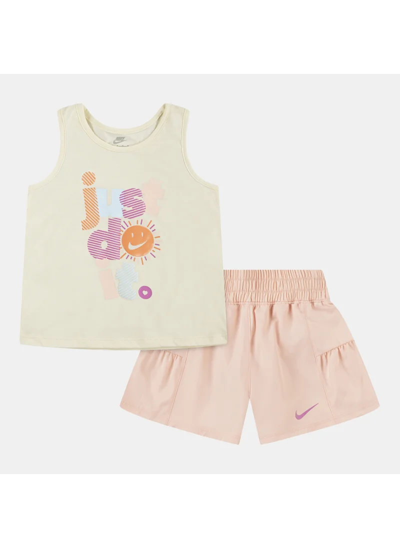 Nike Kids' Dri-FIT Sunny Swoosh Tank and Shorts Set