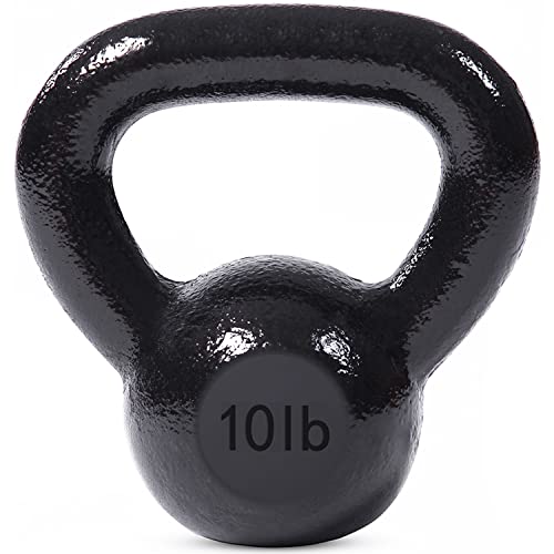 JFIT Kettlebell Weights Cast Iron, 10 LB - Image 1