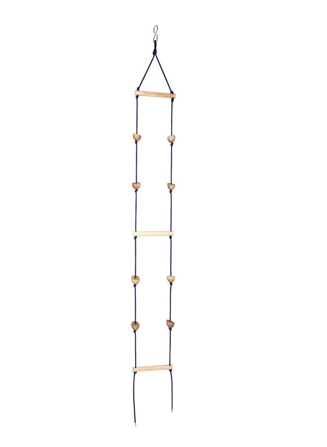 Boffle Rope Ladder Climbing Ladder for Kids | Wooden Ladder for Kids for Physical Activity | Indoor Outdoor Games for Kids - Image 1
