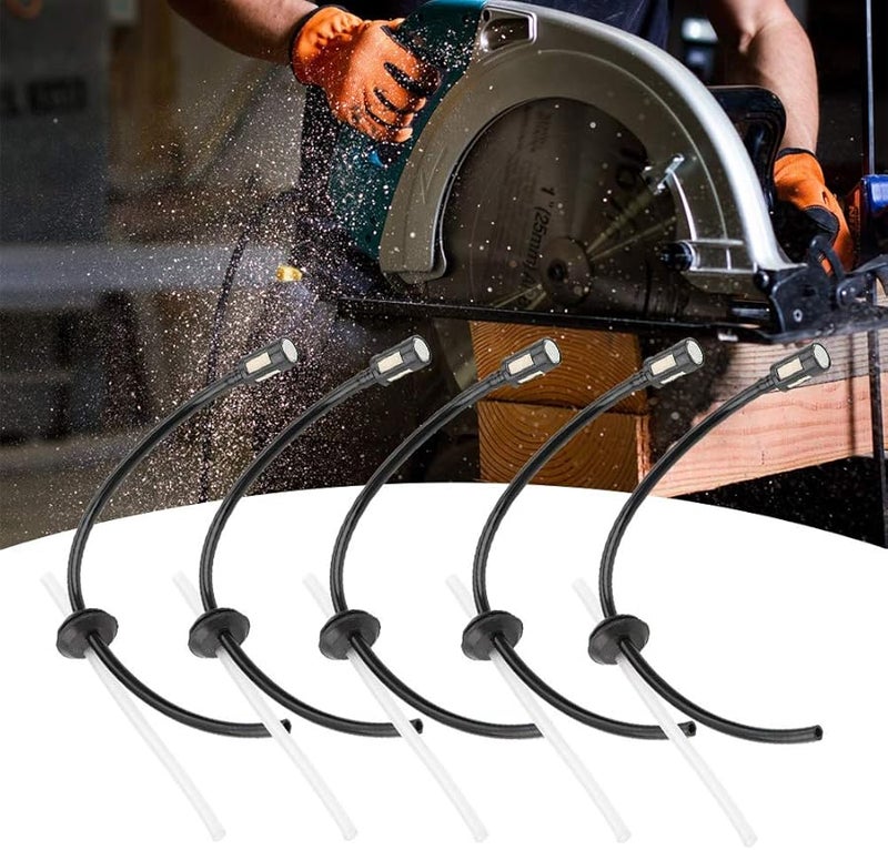 5Pcs Fuel Hose Assembly with Fuel Filter for Strimmer Brushcutter MS070 Replacement Parts - Image 2