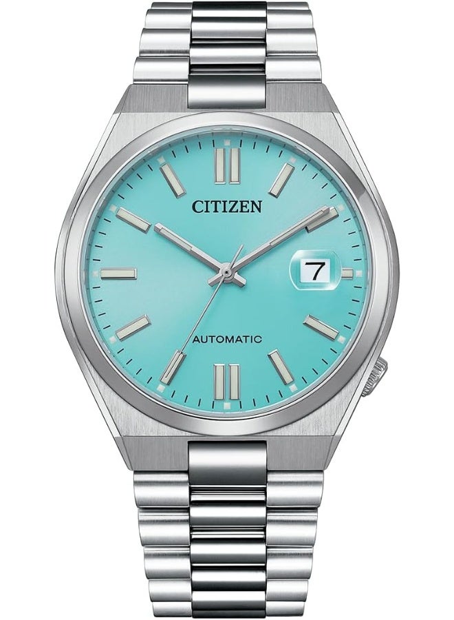 CITIZEN Analog Tiffany Blue Dial Men's Watch - NJ0151-88M - Image 1