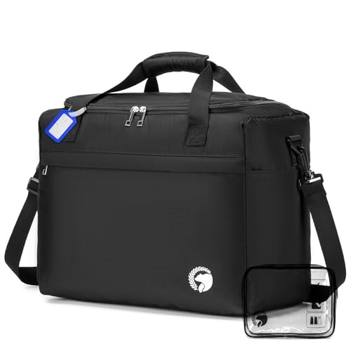 COSCOOA 40x30x20 cm Travel Bag Lightweight Personal Item Bag for Airlines16x12x8 inch Carry on Luggage25L Foldable Travel Duffel Bag for Women MenWaterproof Weekender Overnight Hospital Bags - Image 1