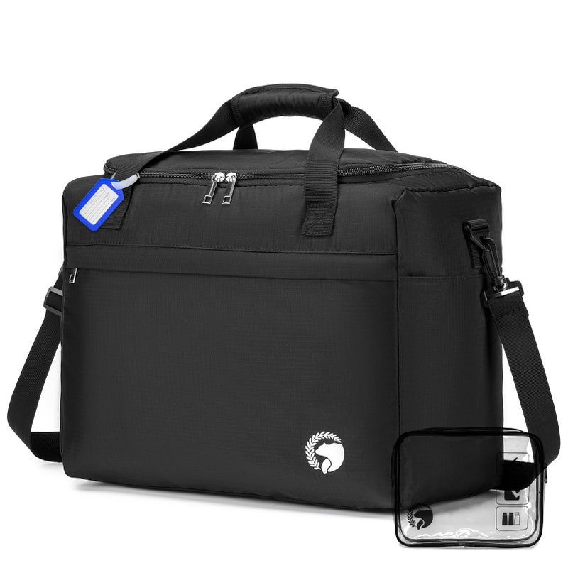 COSCOOA 40x30x20 cm Travel Bag Lightweight Personal Item Bag for Airlines16x12x8 inch Carry on Luggage25L Foldable Travel Duffel Bag for Women MenWaterproof Weekender Overnight Hospital Bags - Image 2