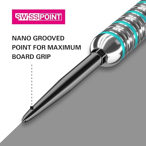Target Darts نقاط دارتس سويس من تارجت، نصائح دارت نانو سويس (مجموعة 3 قطع من النصائح) 40 مم، أسود | تغيير نقاط الدارت، ملحقات دارت احترافية - Image 3