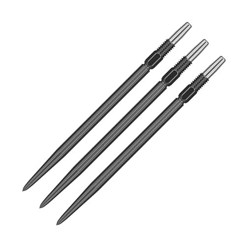 Target Darts نقاط دارتس سويس من تارجت، نصائح دارت نانو سويس (مجموعة 3 قطع من النصائح) 40 مم، أسود | تغيير نقاط الدارت، ملحقات دارت احترافية - Image 1