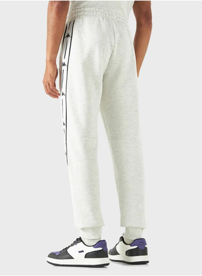 كابا Stripe Drawstring Sweatpants