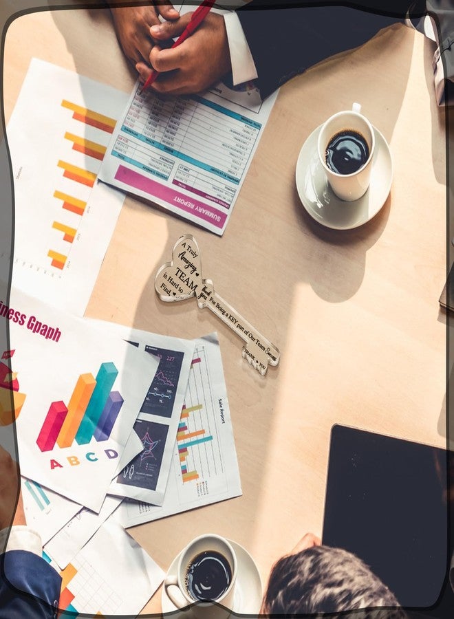 Marsui Boss Gifts Acrylic Boss Day Gifts for Men Women Key Shape Office Leader Going Away Gift for Appreciation Plaque Funny Work Acrylic Desk Sign for Retirement Staff Mentor Birthday Christmas - Image 2