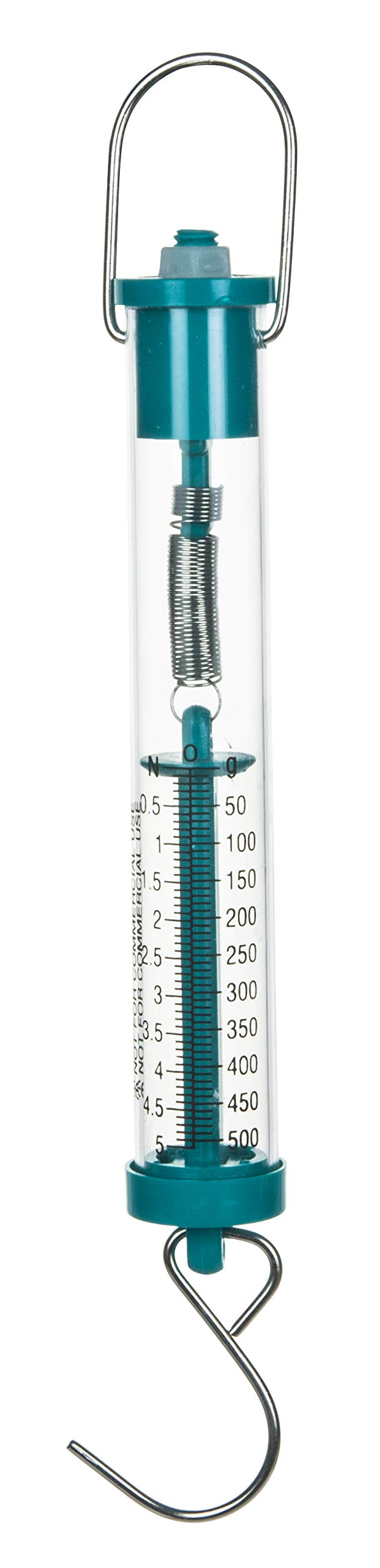 EISCO Newton Force Meter (500g) Precision Spring Balance, Dual Scale Dynamometer, Physics Lab Equipment for Measuring Force, Weight, Gravity, Tension & Mass in Science Projects - Image 1