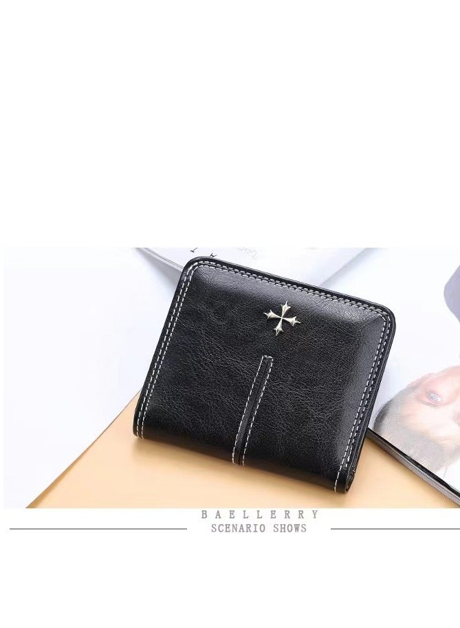 baellerry Leather Wallet Black - Image 2