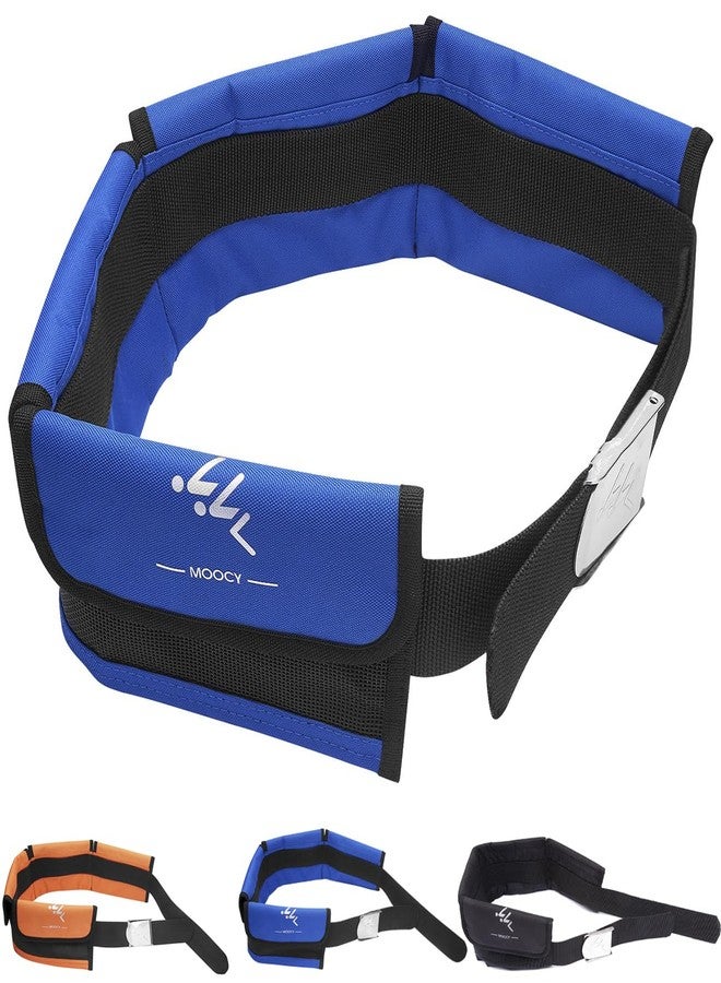 MOOCY MOPHOEXII 4 Neoprene Pocket Scuba Weight Belt，Spear Fishing Nylon-fit for Waist 32" to 52" - Quick-Release Buckle（Blue - Image 1