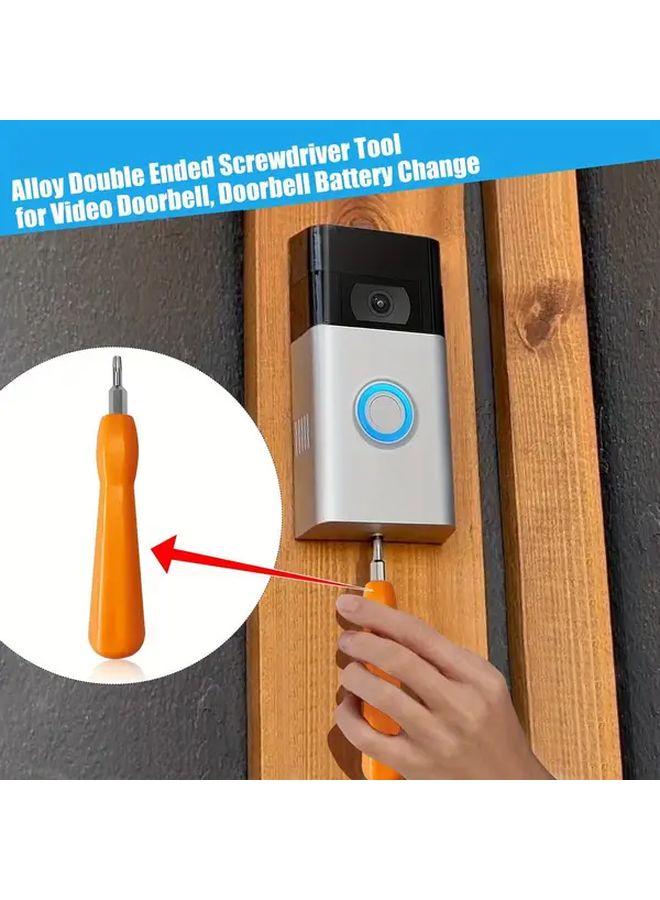 DRADO Doorbell Screwdriver Replacement Set T6 T15 Torx Bit For Video Doorbell Pro Elite - Image 5